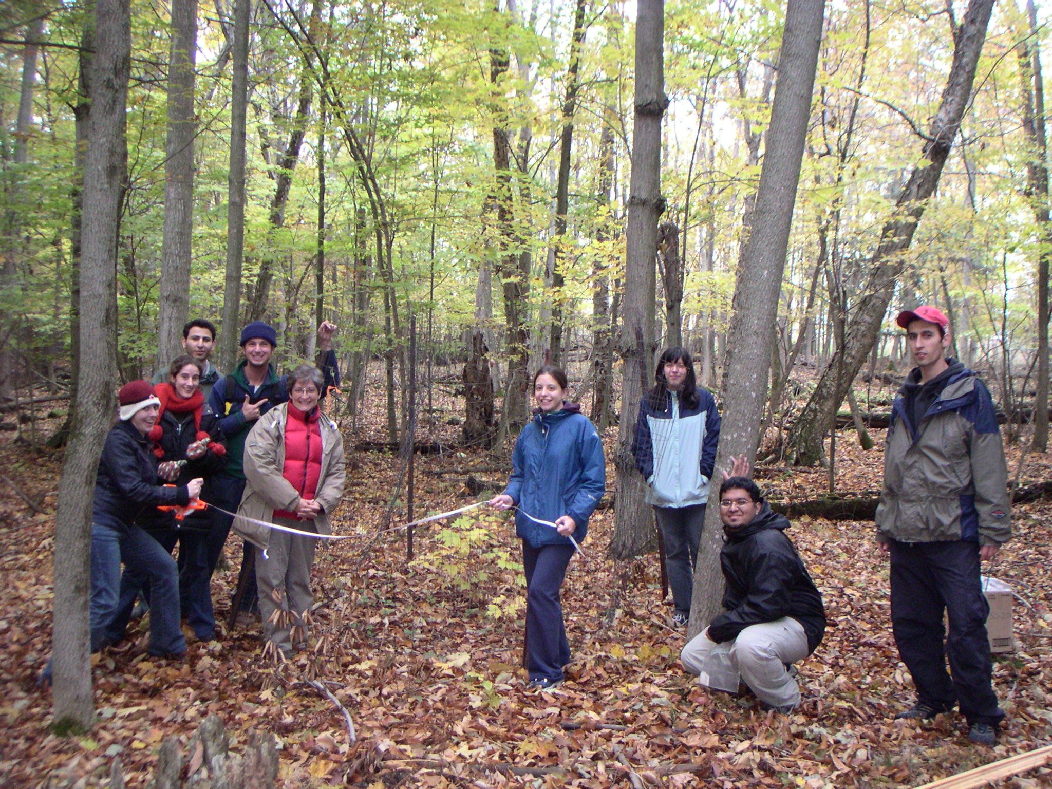 Applied Plant Ecology Field Trip to Presqu'ile Provincial Park in October 2003