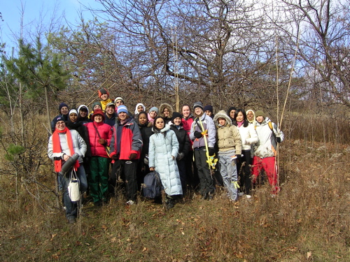 Applied Plant Ecology Field Trip to Highfields Family Farm in Fall 2008