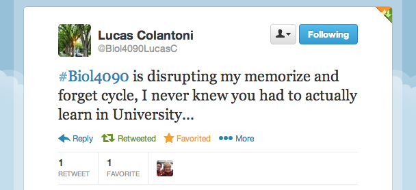 BIOL4090 is disrupting my memorize and forget cycle, I never knew you had to actually learn in University...